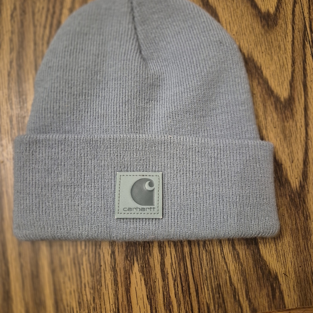 Carhartt Heather Gray Kids Knit Hat